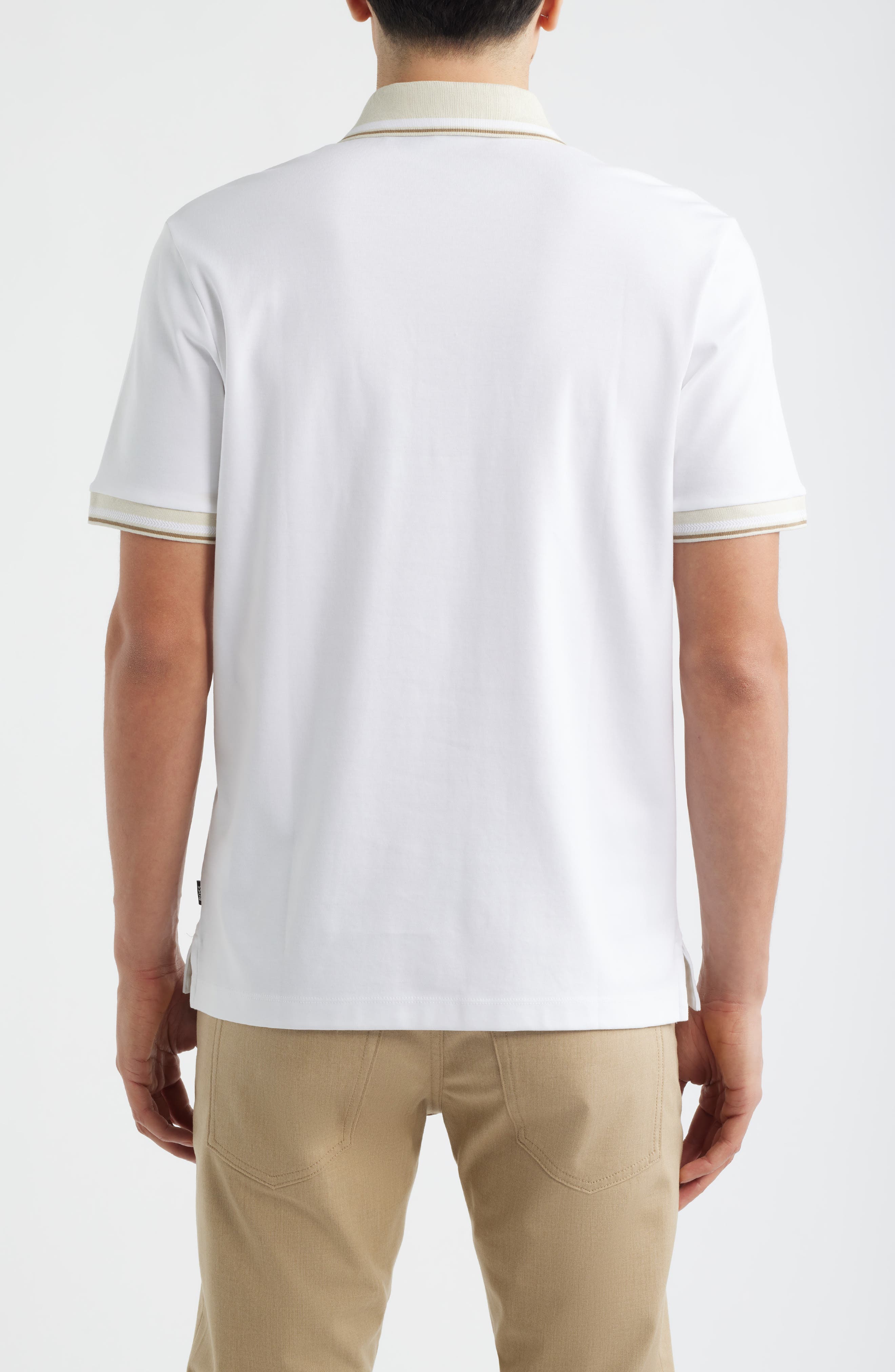 Parlay Tipped Cotton Polo - image 2