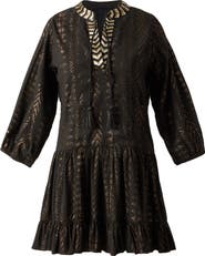 Miraclesuit® Metallic Jacquard Cover-Up Dress