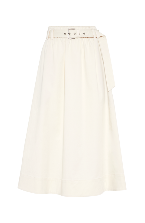 スカート BRUNELLO CUCINELLI M0H38G3396 Skirts Fluid Bias-Cut skirt for Woman in Cocoa | Brunello Cucinelli