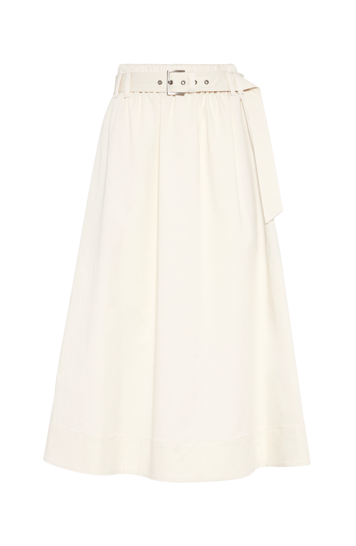 Brunello Cucinelli Wide Skirt In Panama