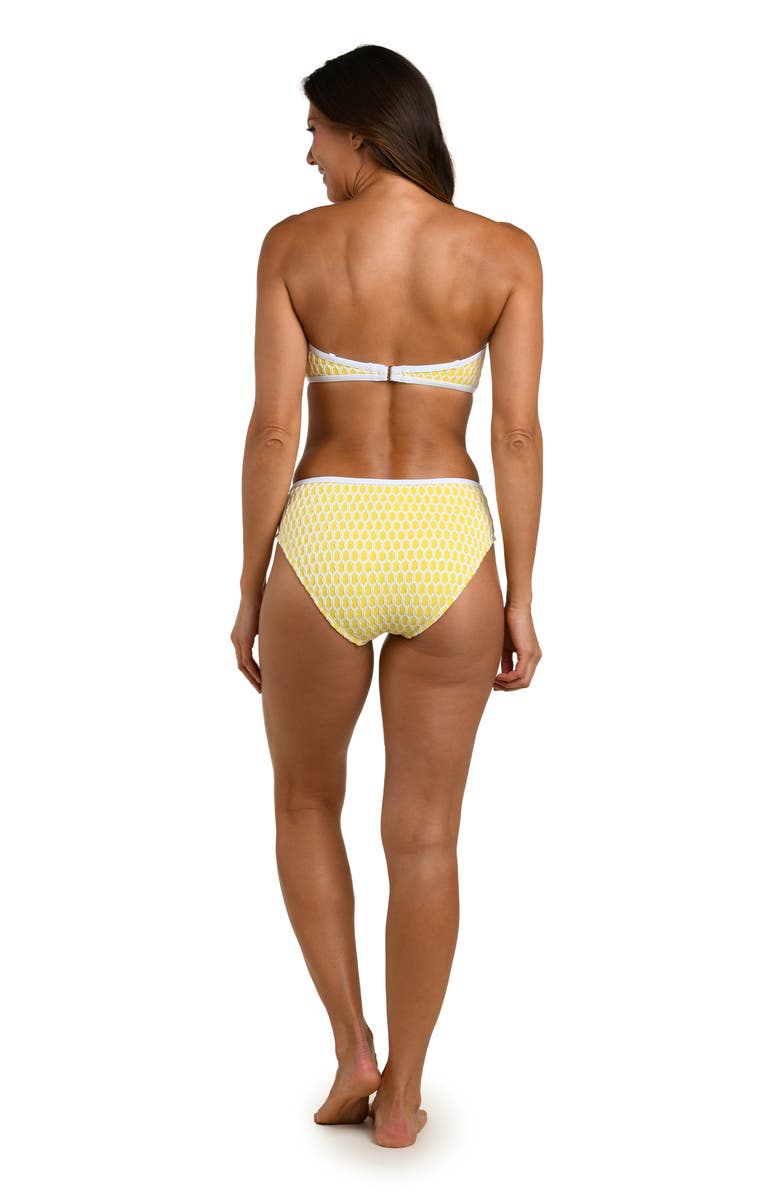 La Blanca Prep Bandeau Bikini Top, Alternate, color, Soleil