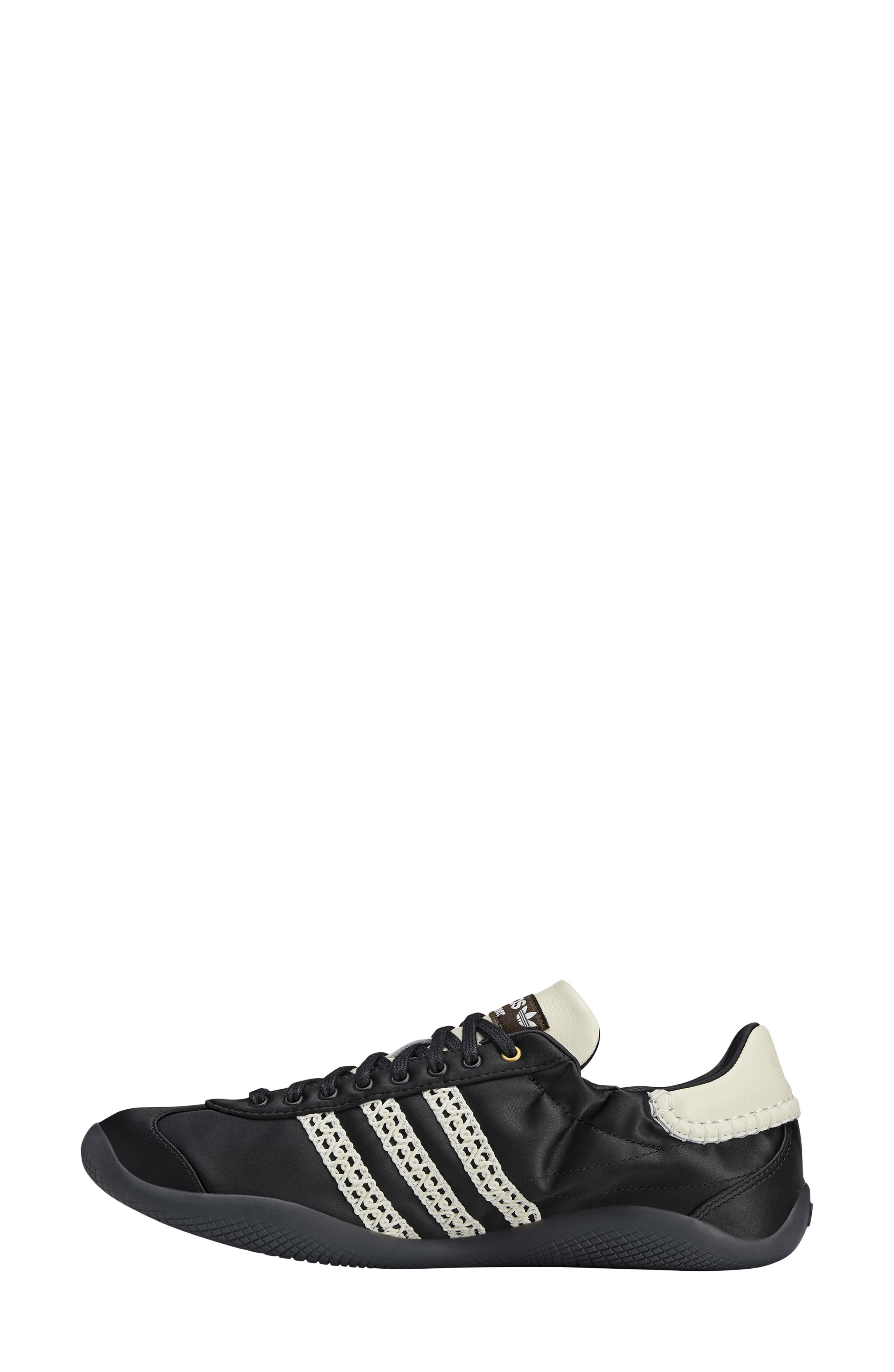 adidas x Wales Bonner Gender Inclusive Karintha Lo Sneaker, Alternate, color, Black/ Brown/ Cream White
