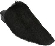 FERRAGAMO Selestina Genuine Hair Mule