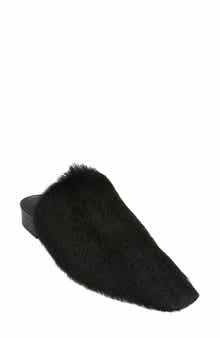 FERRAGAMO Selestina Genuine Hair Mule