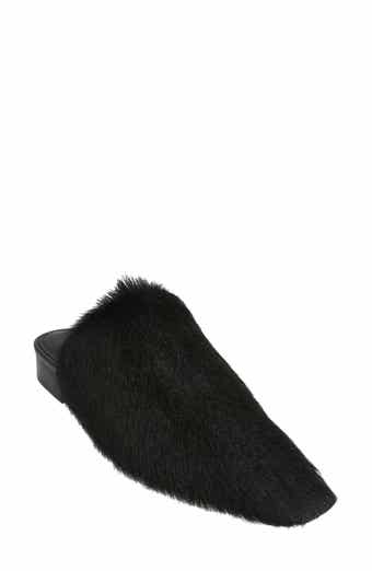 FERRAGAMO Selestina Genuine Hair Mule