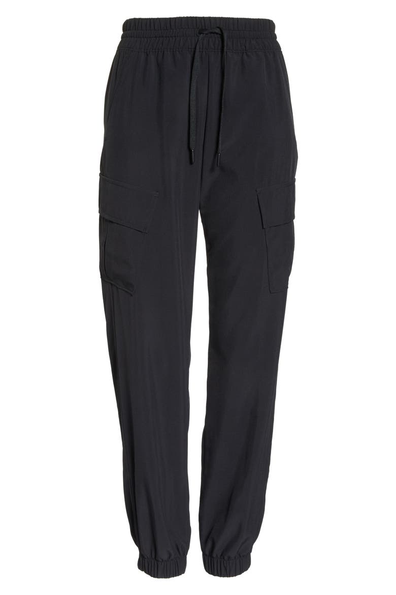 Urban Cargo Jogger Pants, Alternate, color, BLACK