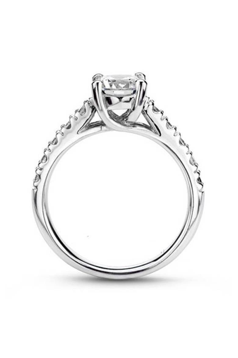 1 3/4Ct Diamond (1 1/2ct center) Engagement Ring 14k Gold Lab Grown, Alternate, color, 14k White Gold