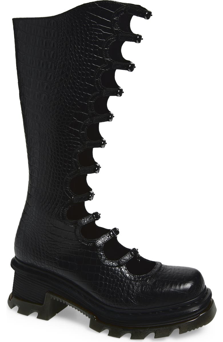 Dr. Martens x Marc Jacobs Kiki Cutout Lug Boot, Main, color,