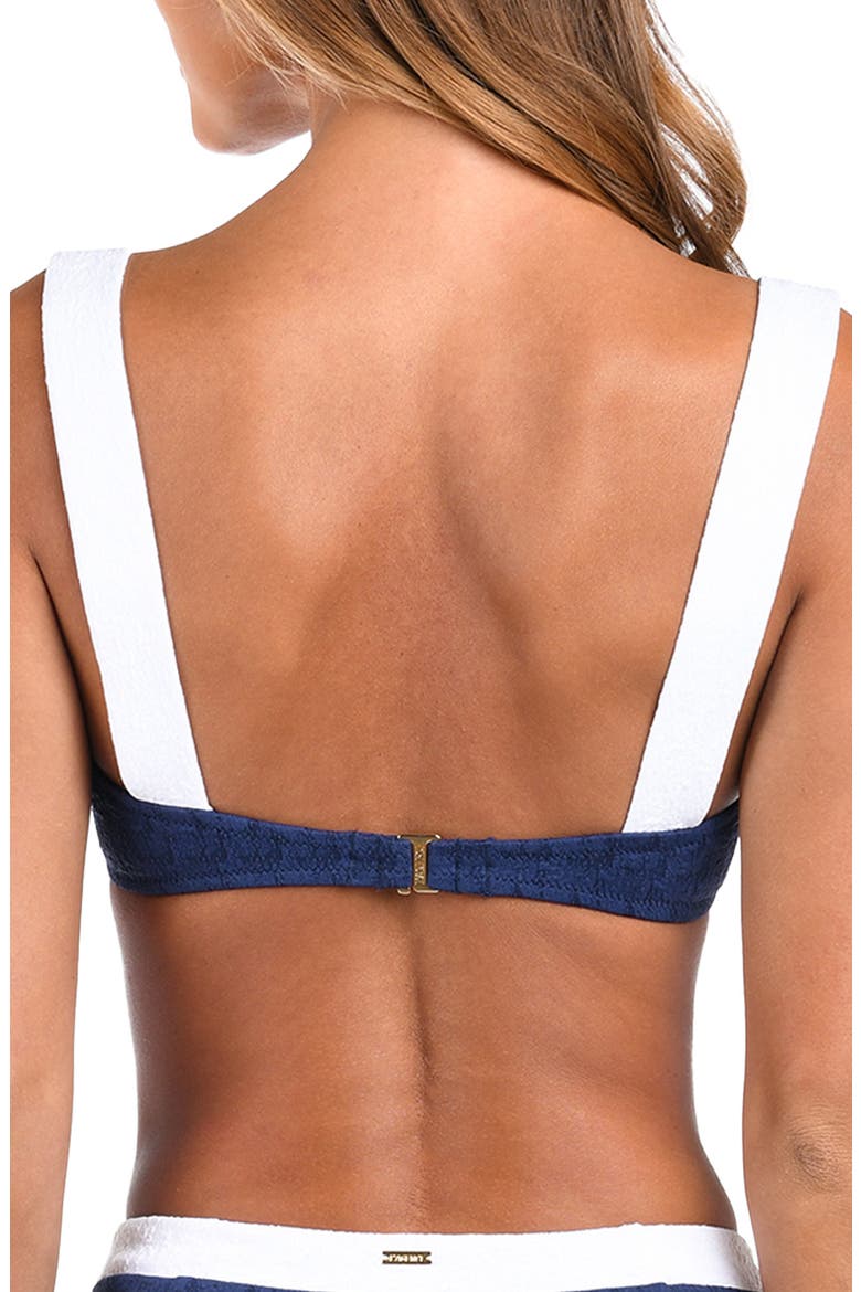 Alexandria Colorblock Bikini Top, Alternate, color, MARINE