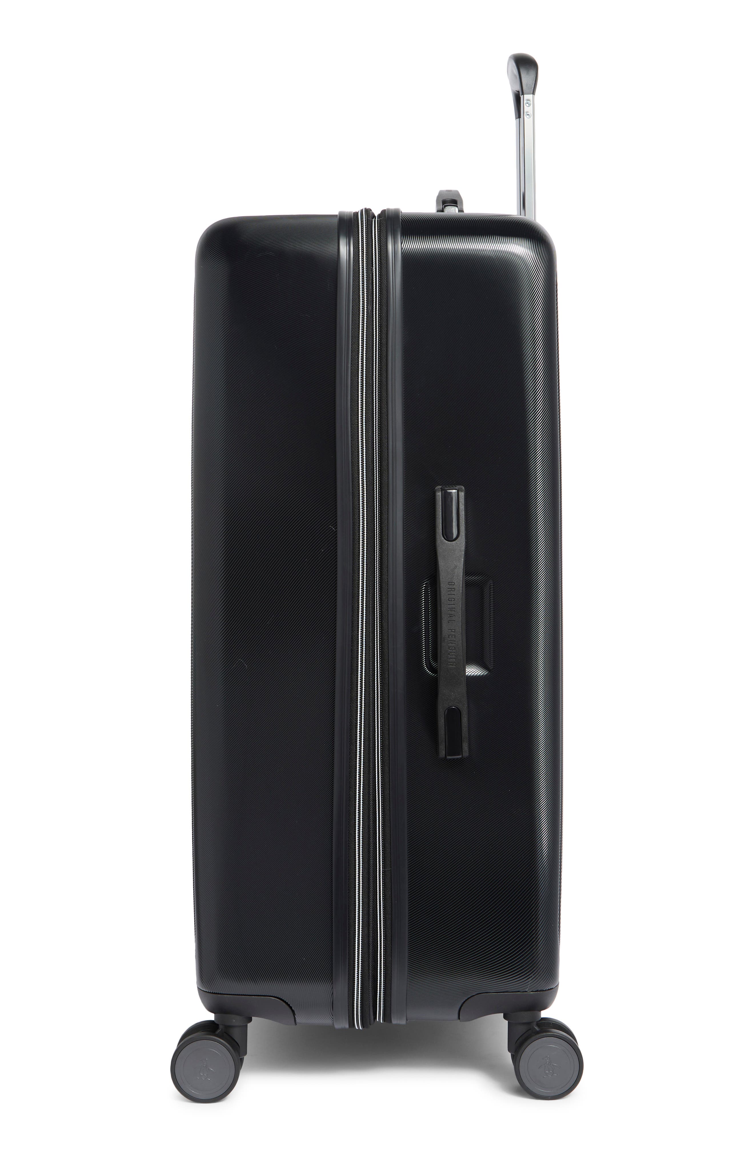 Original Penguin Finnes 29-Inch Hardside Spinner Luggage, Alternate, color, Black
