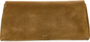 Khaite Audrey Suede Clutch