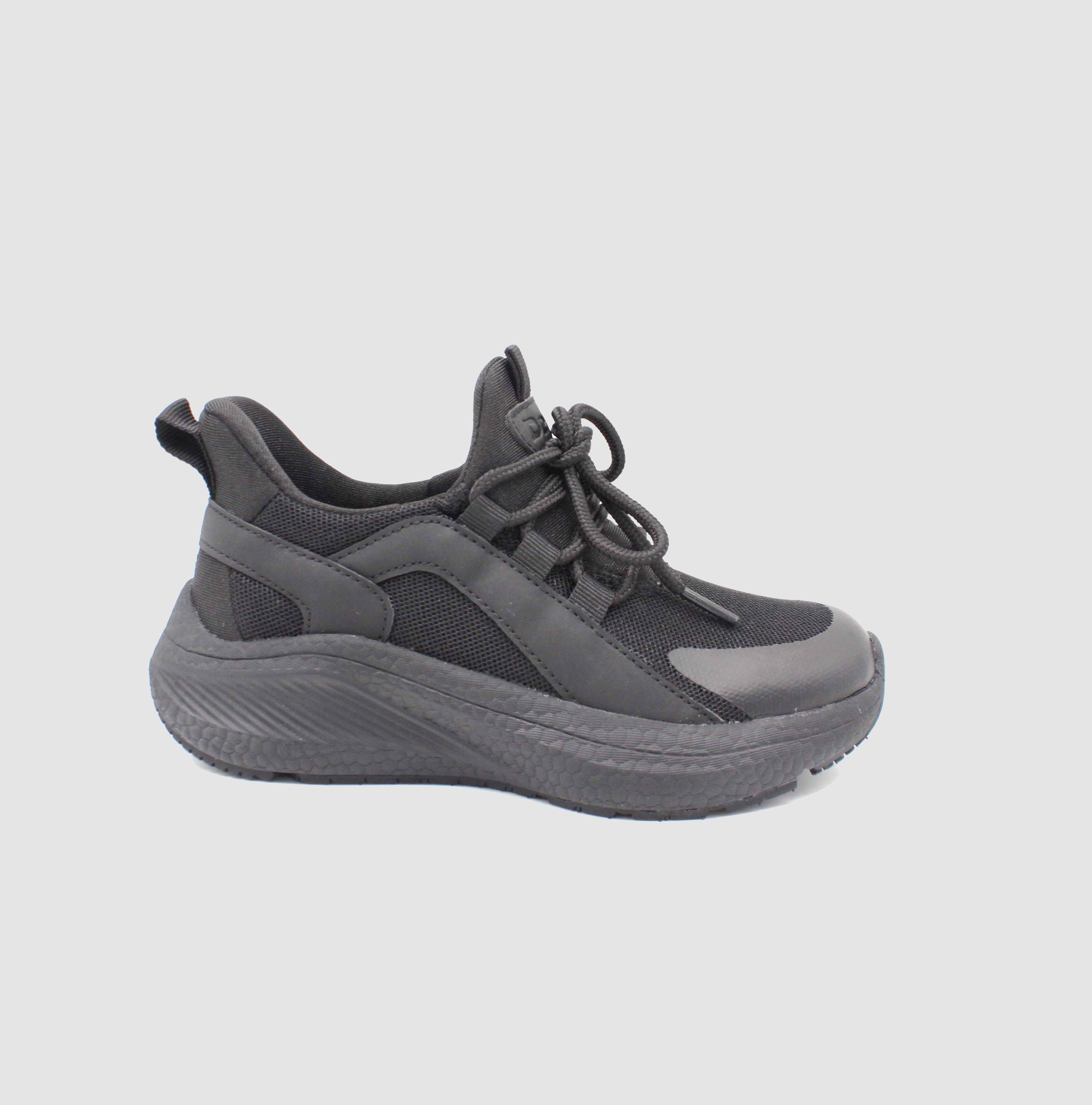 DrD Kids Footwear Edge Hands Free Sneaker, Main, color, Black