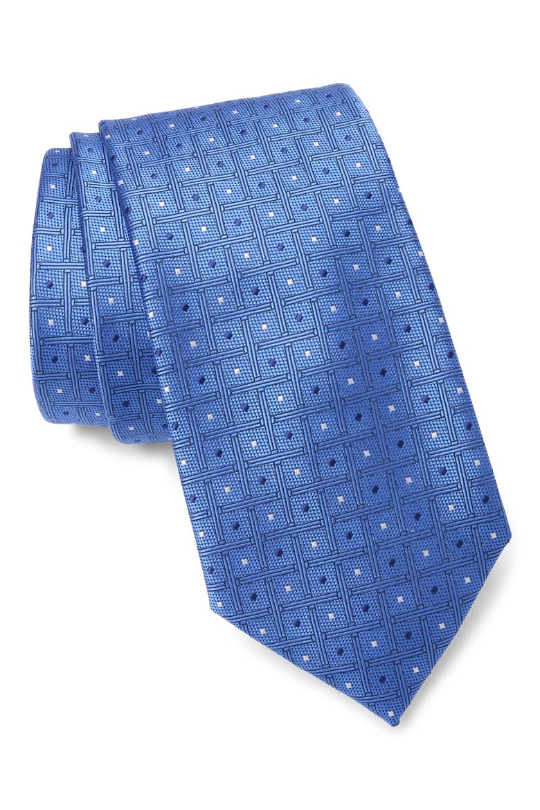 Phelps Grid Tie, Main, color, BLUE