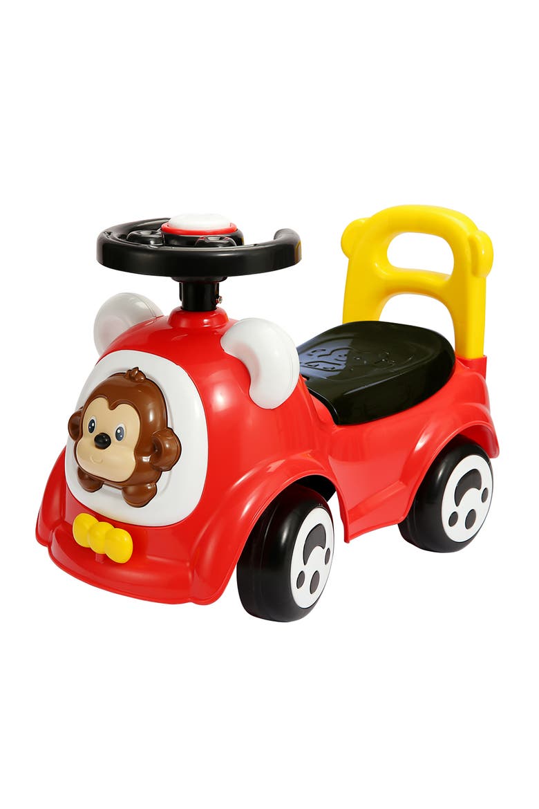Foot To Floor Rideon Car W/ Music, Main, color, Multicolored