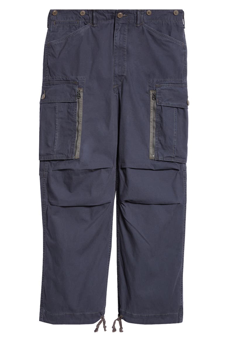 Ranger Cotton Poplin Cargo Pants, Alternate, color, NAVY