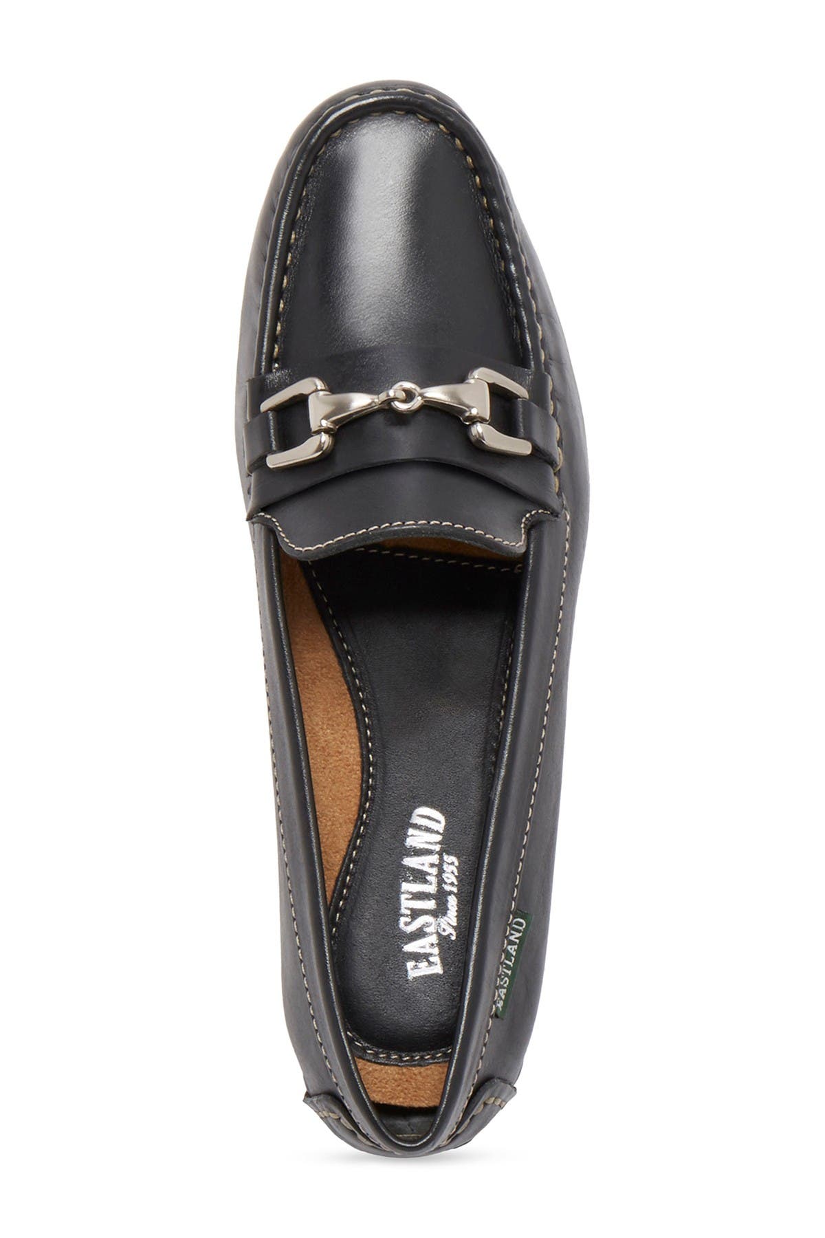 Eastland Olivia Leather Loafer, Alternate, color, Black