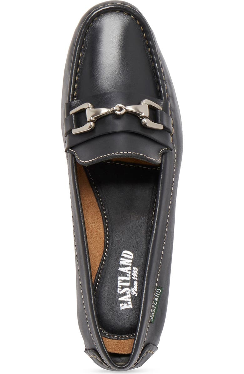Eastland Olivia Leather Loafer, Alternate, color, Black