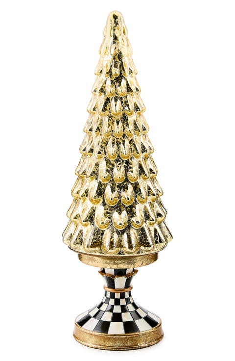 Courtly Noel Short Illuminated Tree Ornament