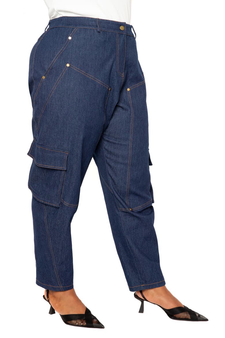Straight Leg Carpenter Jeans, Alternate, color, DENIM BLUE