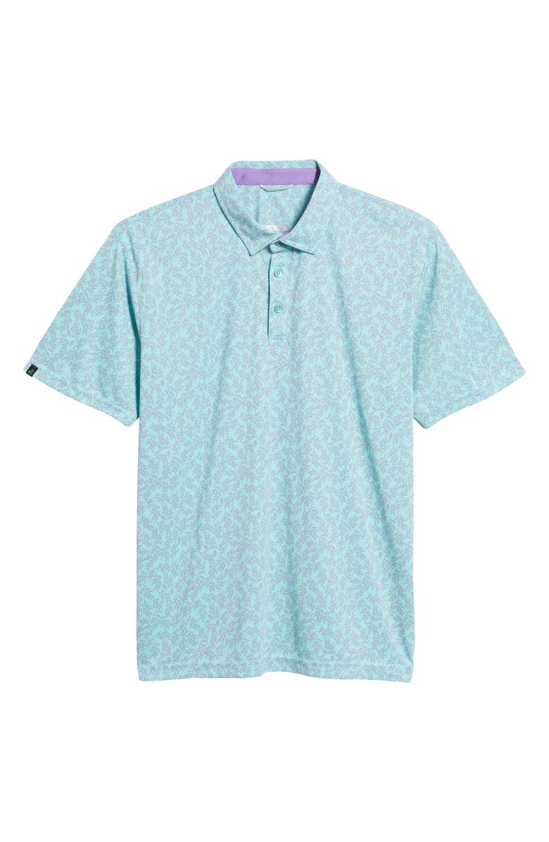 Swannies Raymond Botanic Print Golf Polo, Alternate, color, 