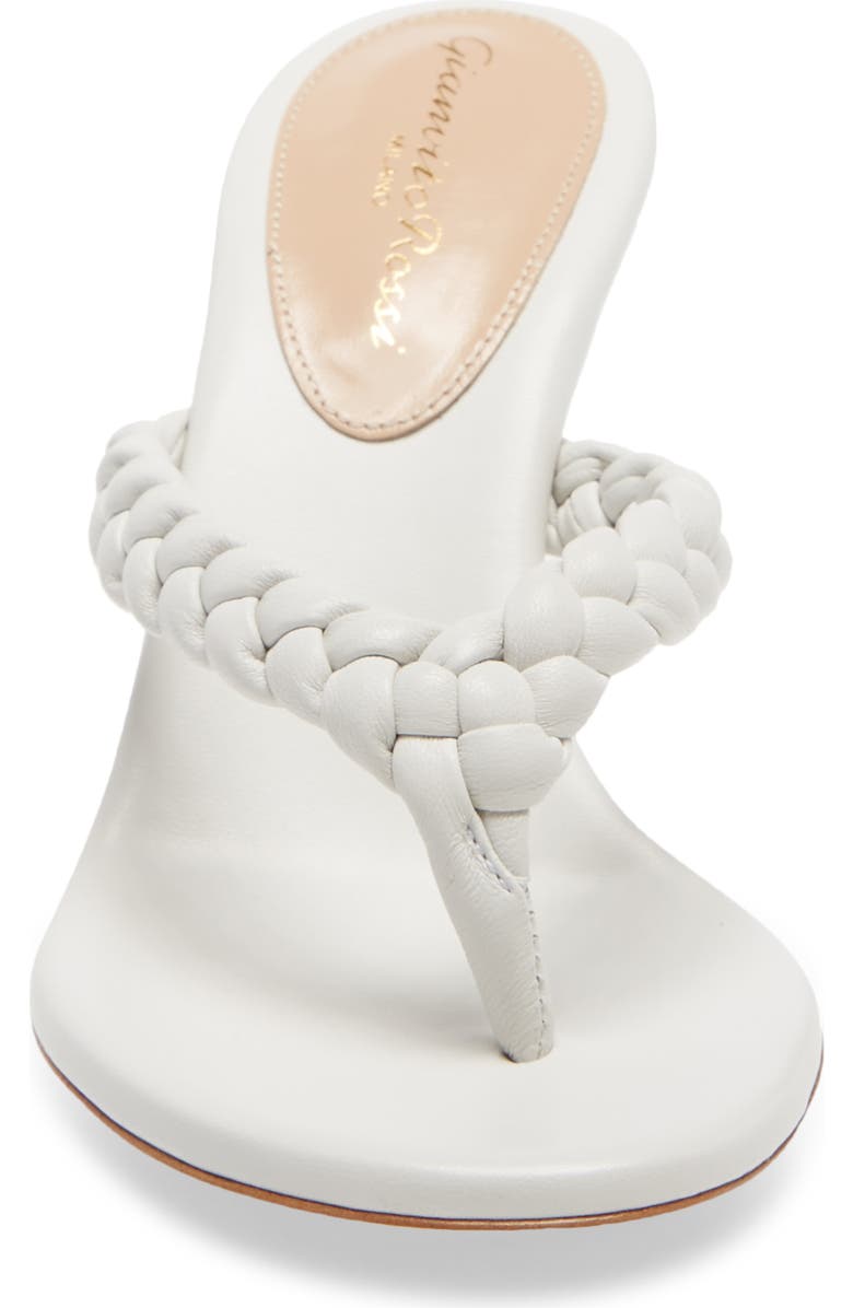 Gianvito Rossi Braided Strap Sandal, Alternate, color,