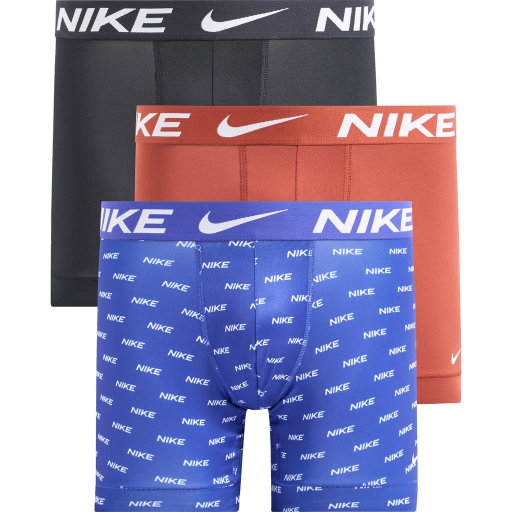 Nike 3-pack Dri-fit Essential Micro Boxer Briefs In Multi