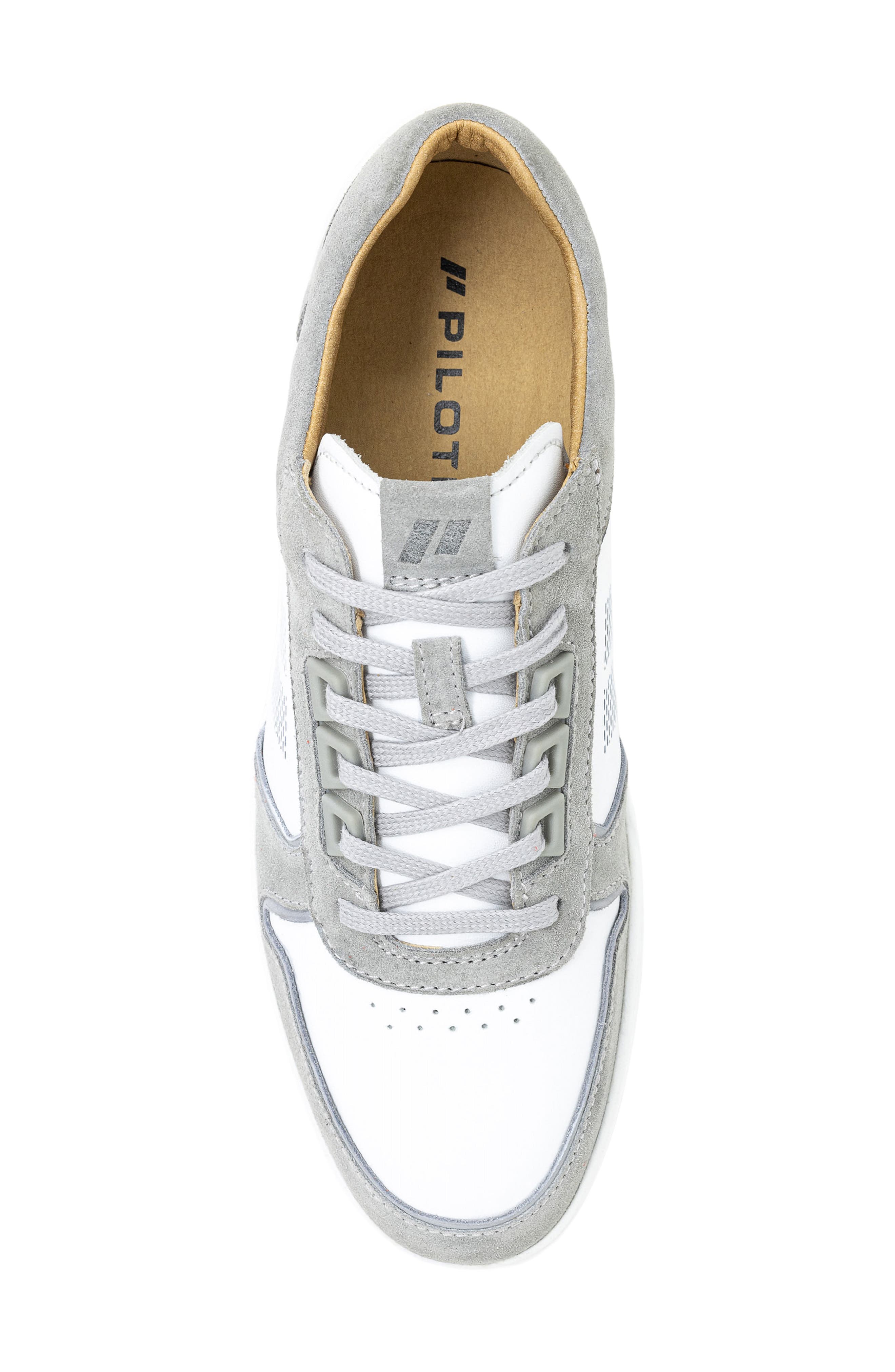 Drift Sneaker, Alternate, color, WHITE-GREY