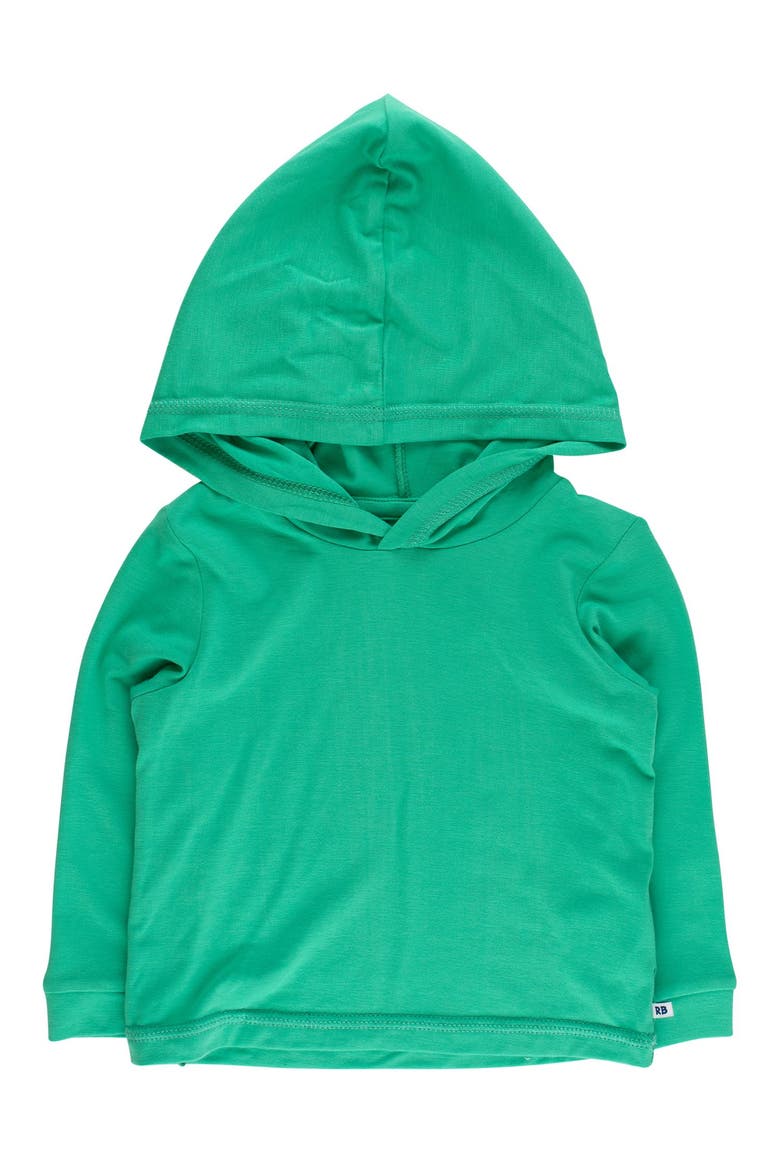 Boys Upf50+ Sun Protective Hooded Shirt, Main, color, Bright Green