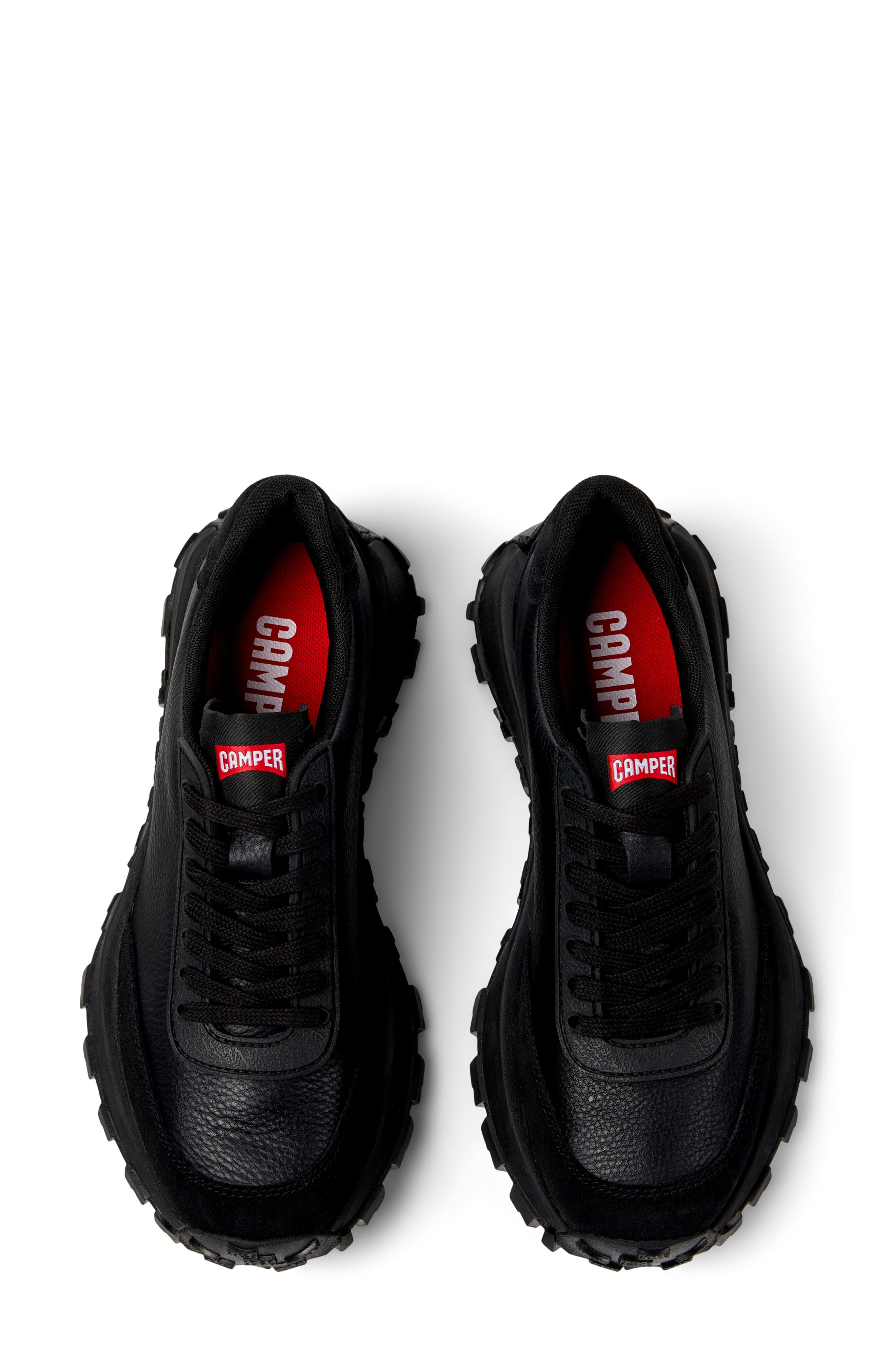 Camper Drift Trail Sneaker, Alternate, color, Black