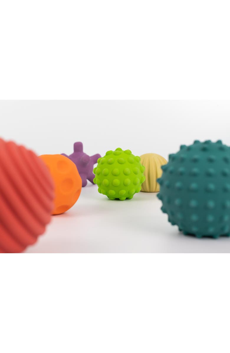 Miniland ECO Sensory Balls - 6 Piece Set, Alternate, color, Multi