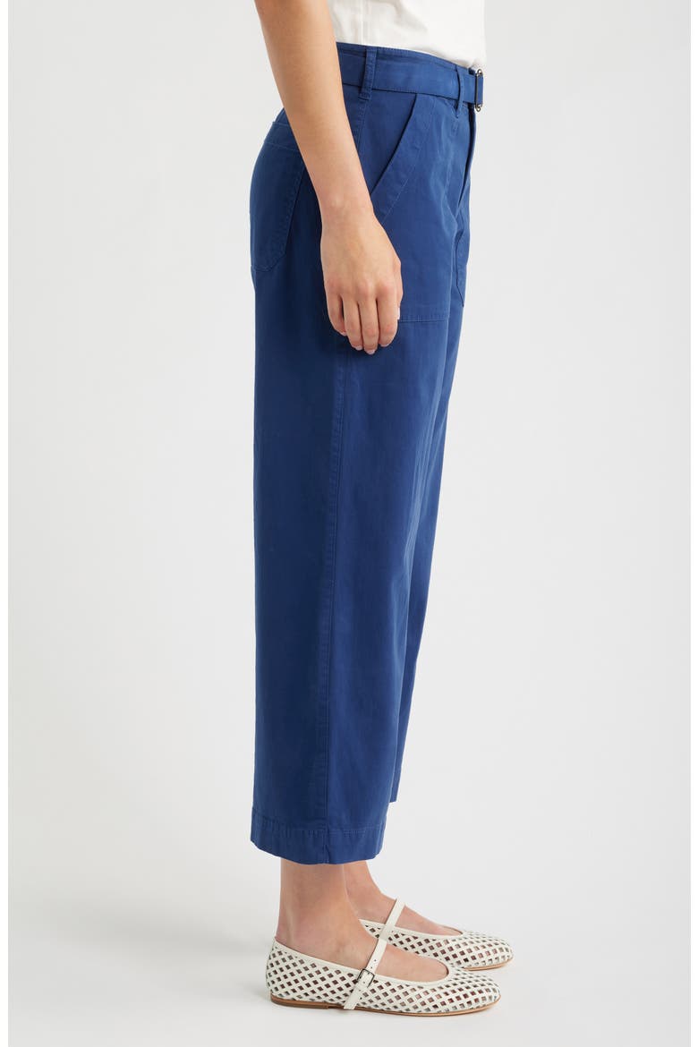Highland Soft Stretch Wide Leg Pants, Alternate, color, RICH INDIGO