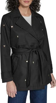 KARL LAGERFELD Embellished Trench Coat