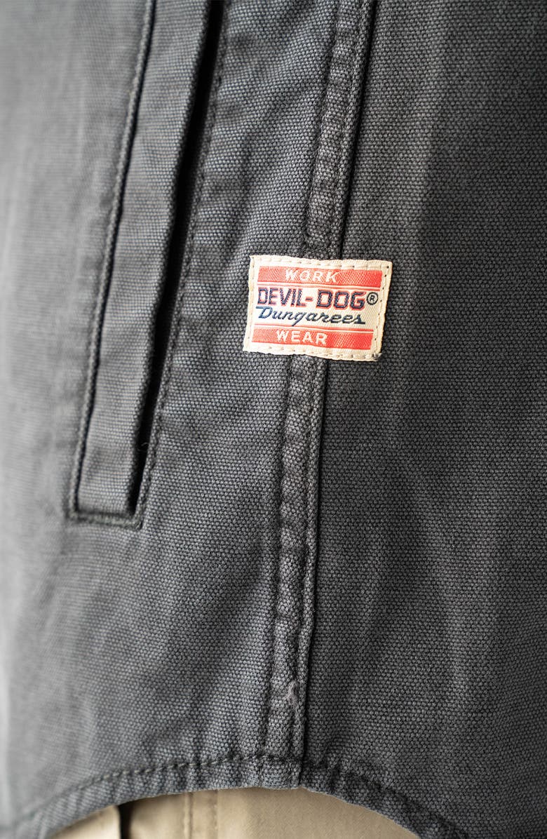 Devil-Dog Dungarees CPO Overdyed Canvas Jacket, Alternate, color, 