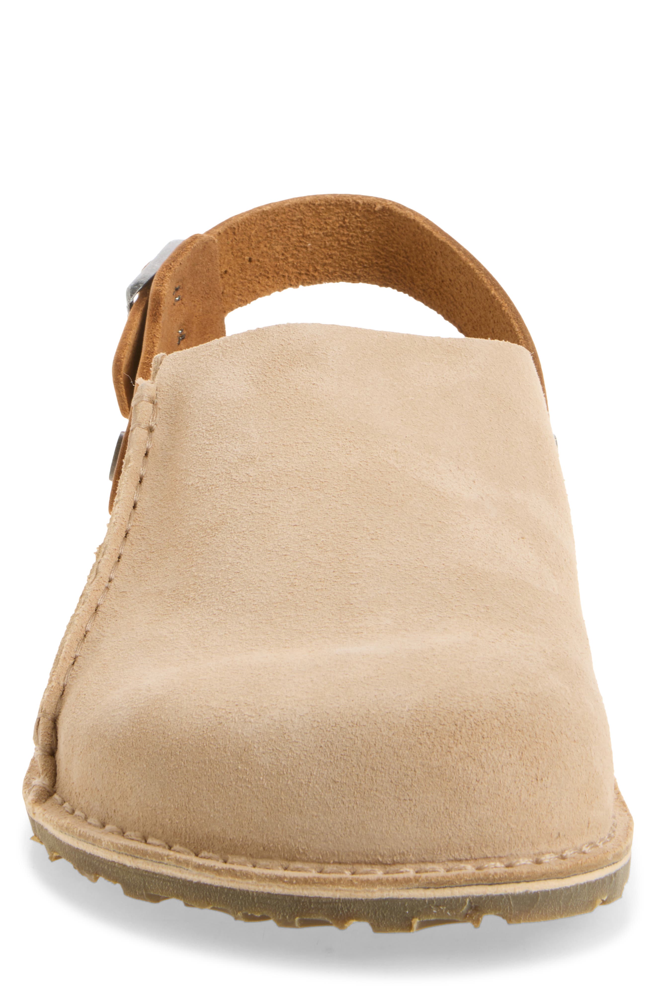 Lutry 365 Leather Clog, Alternate, color, SUEDE LEATHER
