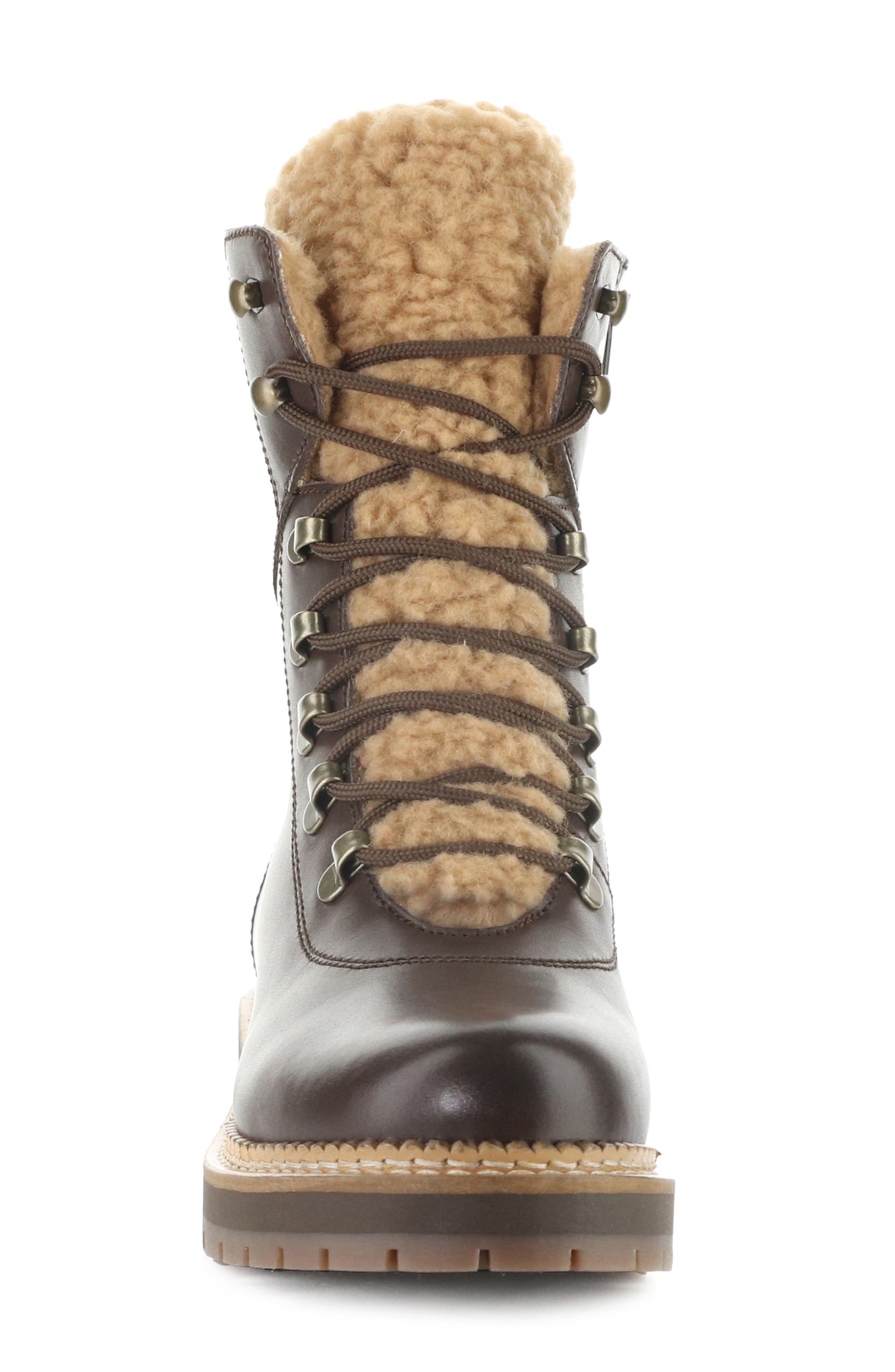Adley Waterproof Wool Boot, Alternate, color, DK BROWN