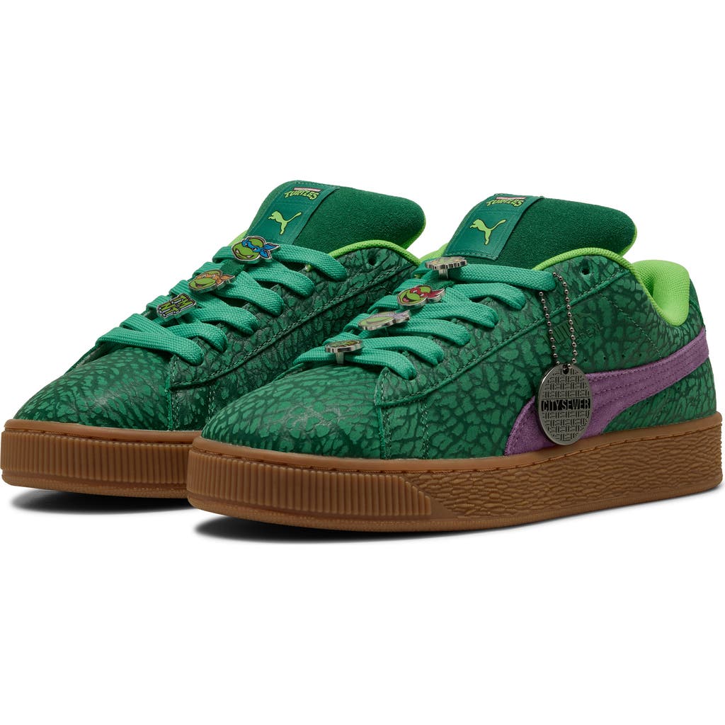 Puma X Teenage Mutant Ninja Turtles Suede Xl Sneaker In Vine-gum