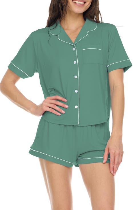 Annie Shirt & Shorts 2-Piece Pajama Set