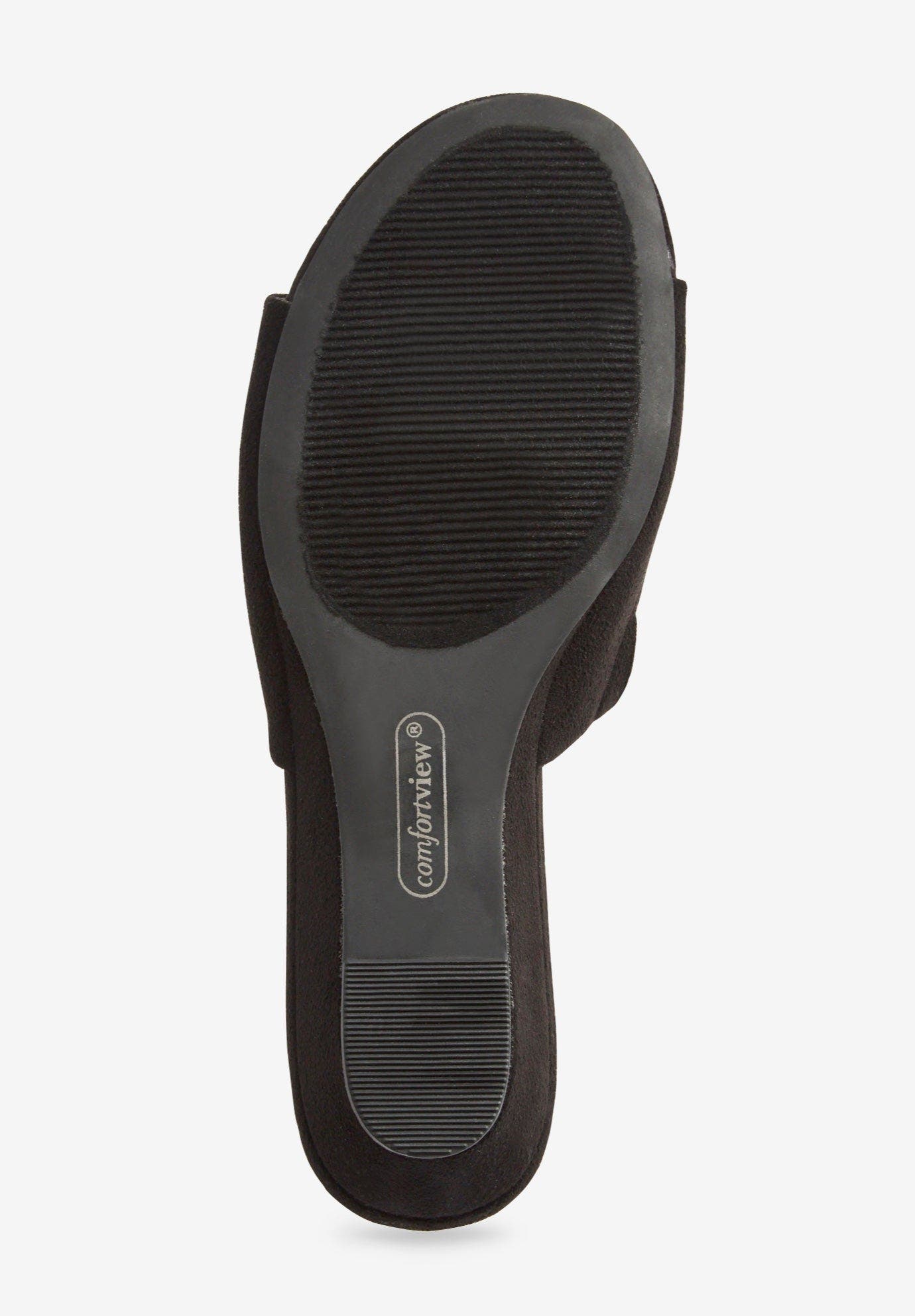 Comfortview The Capri Slip On Mule, Alternate, color, Black