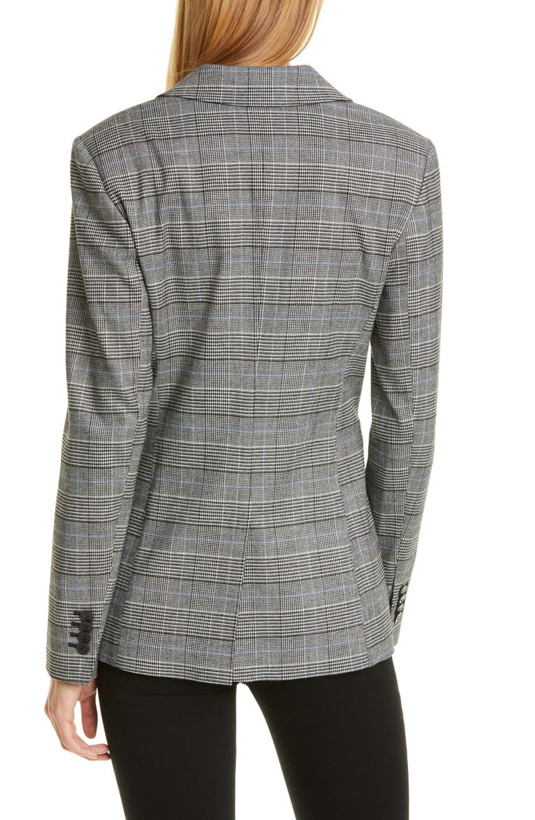 Nordstrom Signature Windowpane Check Single Button Blazer, Alternate, color, 