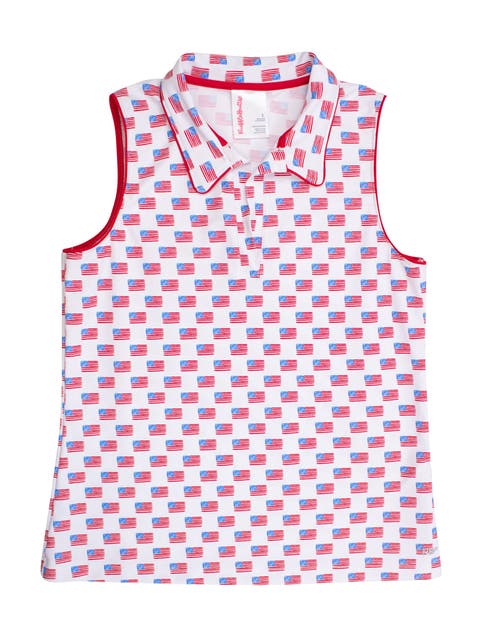 UPF50+ Sleeveless Polo Active Top