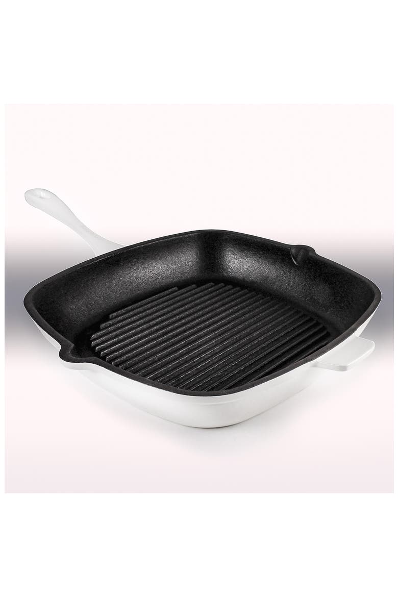 International 4pc Cast Iron Set, Alternate, color, WHITE