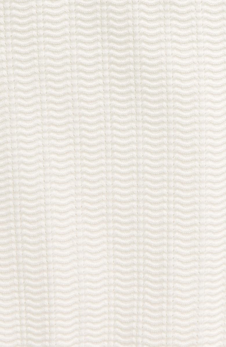 Reiss Kids' Pascoe Textured Polo Sweater, Alternate, color, White