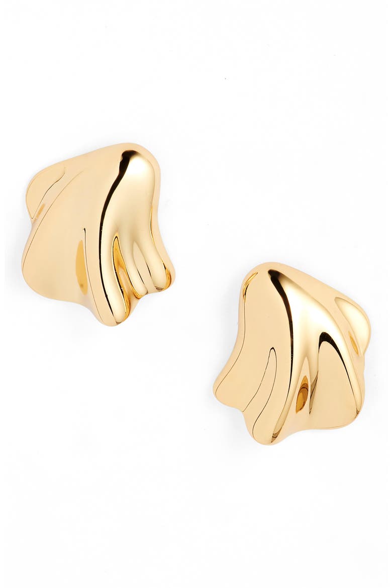 Zoe Stud Earrings, Main, color, HIGH POLISH GOLD