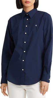 Lauren Ralph Lauren Easy Care Stretch Cotton Shirt