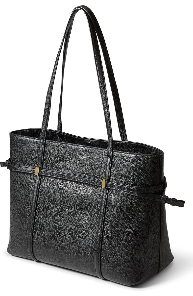 Veronica Beard Lasso Tote Bag, Alternate, color, Black