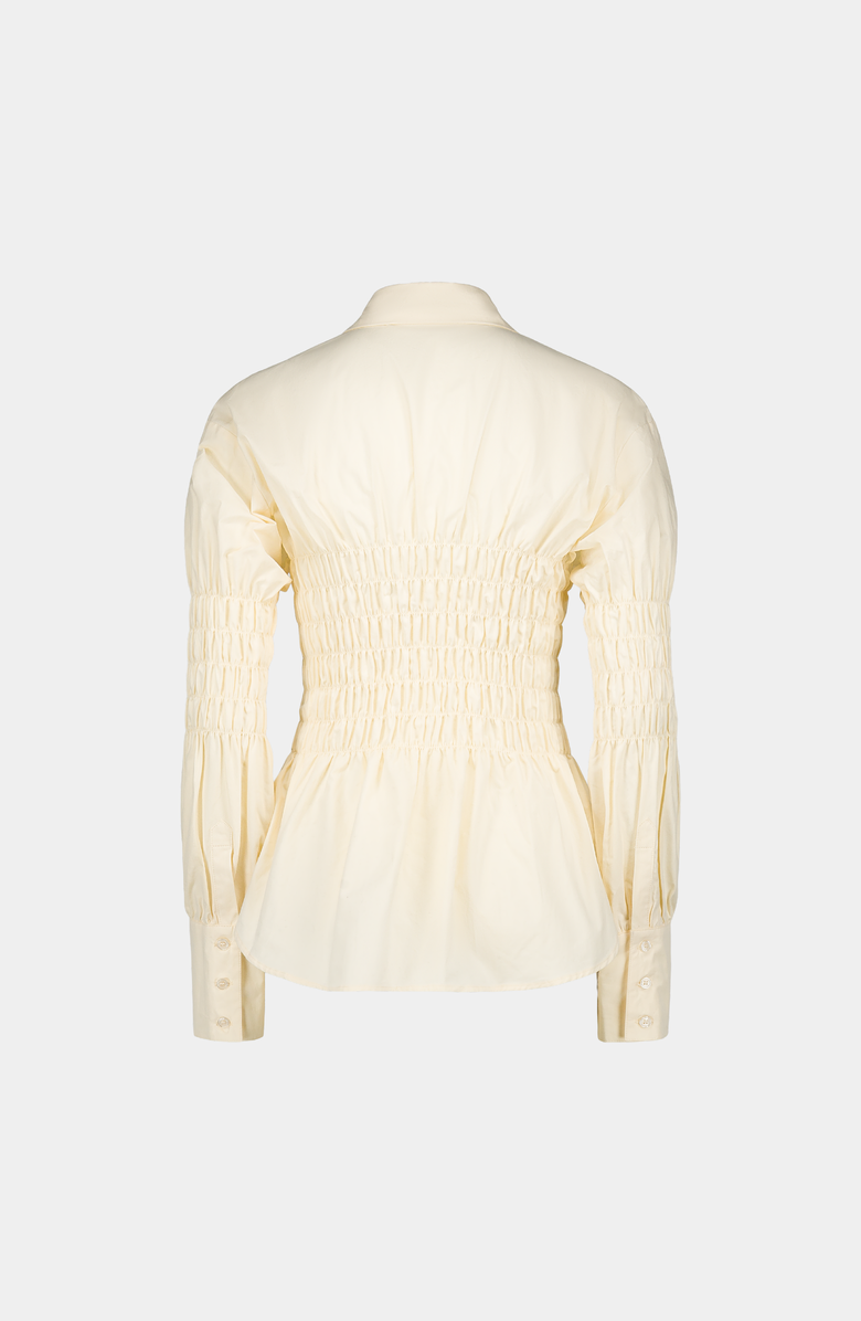 SAEMDI Lou Shirt, Alternate, color, Pale Yellow
