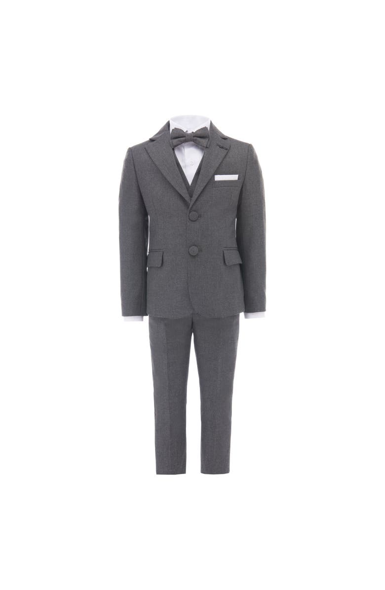 MOUSTACHE Peak Lapel Tuxedo, Alternate, color, Gray
