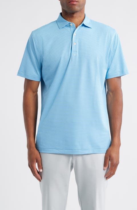 Grace Stripe Performance Piqué Polo