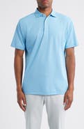 Peter Millar Grace Stripe Performance Piqué Polo