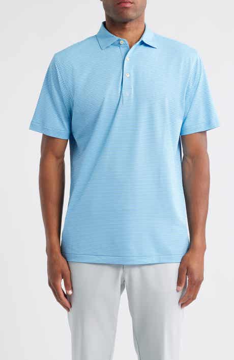 Peter Millar Grace Stripe Performance Piqué Polo